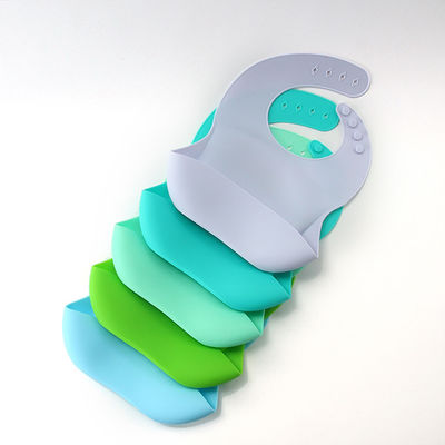 Busbana francese personale molle comoda del silicone impermeabile per il cibo bevente del bambino