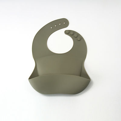 Busbana francese personale molle comoda del silicone impermeabile per il cibo bevente del bambino