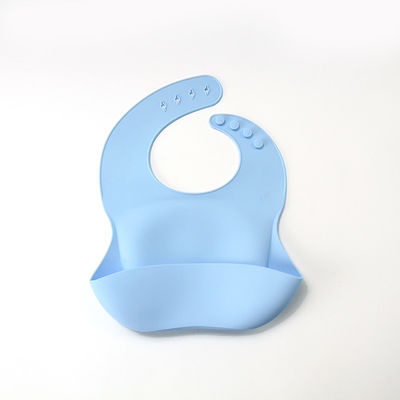 Busbana francese personale molle comoda del silicone impermeabile per il cibo bevente del bambino