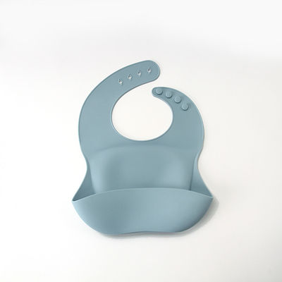 Busbana francese personale molle comoda del silicone impermeabile per il cibo bevente del bambino
