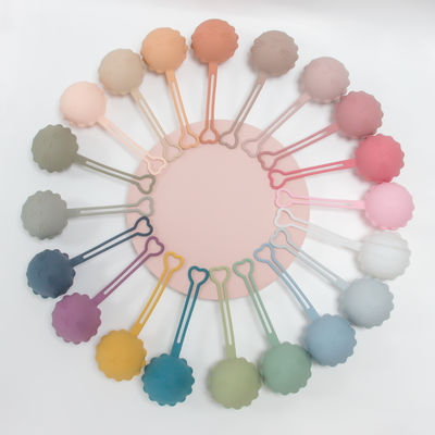 Cassa BPA della tettarella del silicone del commestibile libera per il regalo neonato del supporto del sacchetto di stoccaggio della tettarella dei bambini