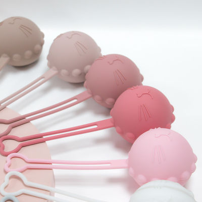 Cassa della tettarella del silicone del commestibile, sacchetto fittizio Cat Kitten Shape del supporto del silicone