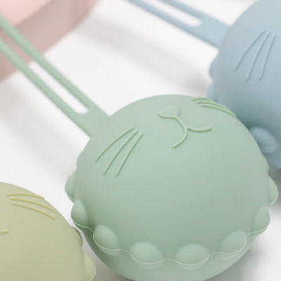 Cassa della tettarella del silicone del commestibile, sacchetto fittizio Cat Kitten Shape del supporto del silicone