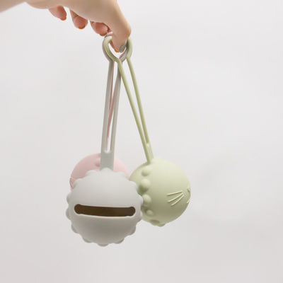 Cassa della tettarella del silicone del commestibile, sacchetto fittizio Cat Kitten Shape del supporto del silicone