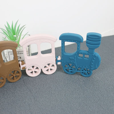 Piccolo bambino Teether del silicone del treno per la collana Toy Non Toxic