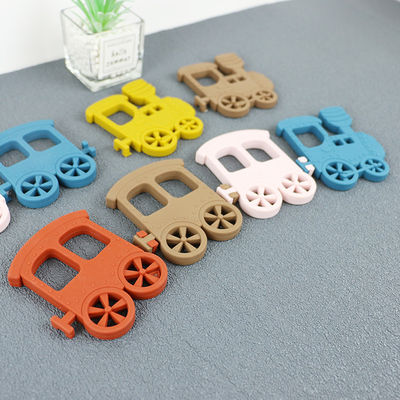Piccolo bambino Teether del silicone del treno per la collana Toy Non Toxic
