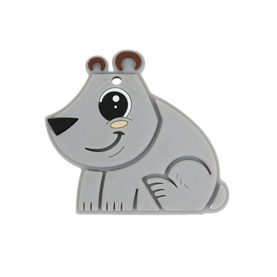Bambino Teether BPA Eco libero del silicone del commestibile dell'orso amichevole