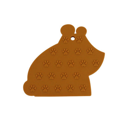 Bambino Teether BPA Eco libero del silicone del commestibile dell'orso amichevole