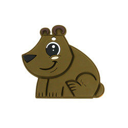 Bambino Teether BPA Eco libero del silicone del commestibile dell'orso amichevole