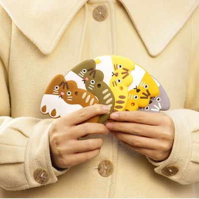 Cat Kitten Silicone Baby Teether animale BPA libera per dentizione del bambino