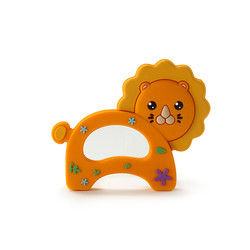 Cat Kitten Silicone Baby Teether animale BPA libera per dentizione del bambino