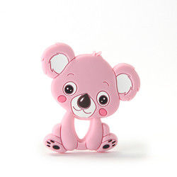 Cat Kitten Silicone Baby Teether animale BPA libera per dentizione del bambino