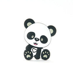 Cat Kitten Silicone Baby Teether animale BPA libera per dentizione del bambino