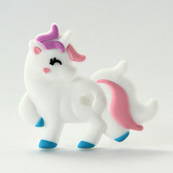 Cat Kitten Silicone Baby Teether animale BPA libera per dentizione del bambino