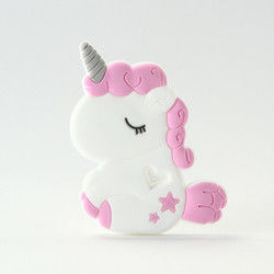 Cat Kitten Silicone Baby Teether animale BPA libera per dentizione del bambino