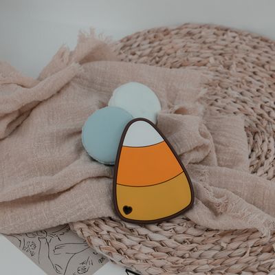Bambino Teether del silicone del cappello delle streghe di Halloween variopinto per lenire dolore mettere i denti
