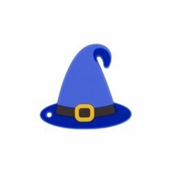 Bambino Teether del silicone del cappello delle streghe di Halloween variopinto per lenire dolore mettere i denti