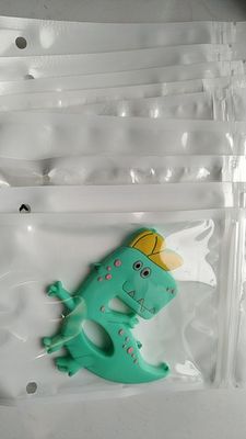 Silicone masticabile Teethers, giocattolo non tossico del bambino del commestibile del silicone mettere i denti