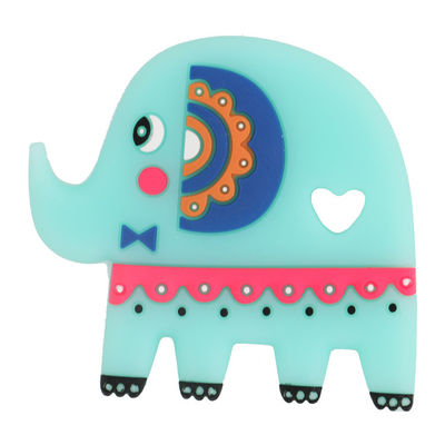 Forma sveglia dell'automobile di Teether del commestibile del bambino molle del silicone per il bambino