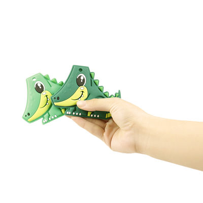 Bambino Toy Teether Cartoon Pattern For del silicone del commestibile che lenisce dentizione