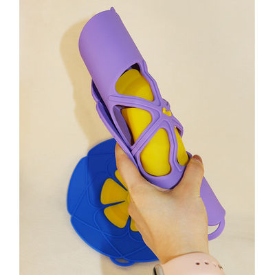 Il doppio di Pan Lid Cover Reusable With del silicone del commestibile appende per cucinare