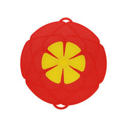 Il doppio di Pan Lid Cover Reusable With del silicone del commestibile appende per cucinare