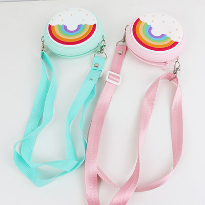 Borsa a tracolla di Mini Rainbow Custom Made Silicone per il bambino del bambino