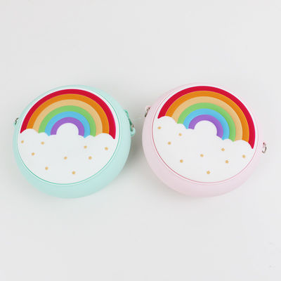 Borsa a tracolla di Mini Rainbow Custom Made Silicone per il bambino del bambino