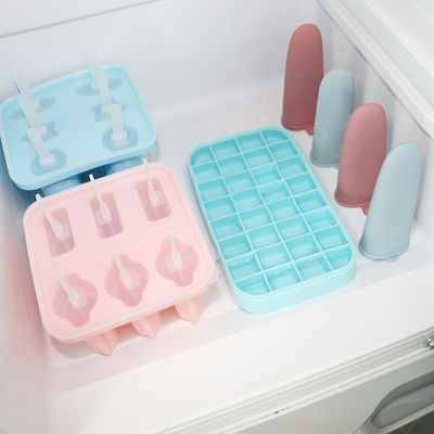 Muffe personali libere del silicone di BPA per il ghiaccio Lolly Making del ghiacciolo