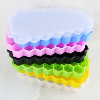 Muffa libera del cubetto di ghiaccio del favo di BPA, vassoi di gomma del cubetto di ghiaccio del commestibile