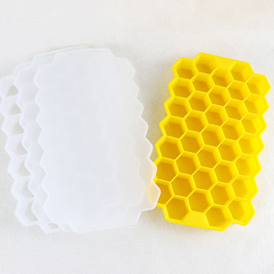 Muffa libera del cubetto di ghiaccio del favo di BPA, vassoi di gomma del cubetto di ghiaccio del commestibile
