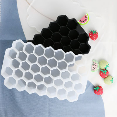 Muffa libera del cubetto di ghiaccio del favo di BPA, vassoi di gomma del cubetto di ghiaccio del commestibile