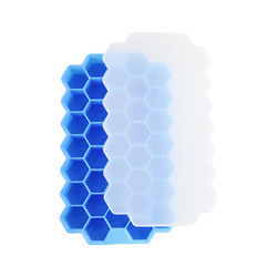 Muffa libera del cubetto di ghiaccio del favo di BPA, vassoi di gomma del cubetto di ghiaccio del commestibile