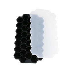 Muffa libera del cubetto di ghiaccio del favo di BPA, vassoi di gomma del cubetto di ghiaccio del commestibile