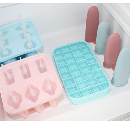 Ghiaccio Lolly Personalised Silicone Molds Sustainable con colore di Panton