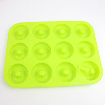 Mini Non Toxic Silicone Doughnut modella per la fabbricazione del muffin del bigné