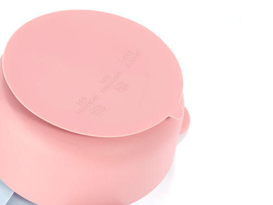 La ciotola sveglia del silicone del commestibile ha messo impermeabile per l'alimentazione del bambino