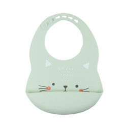 Busbane francesi del collettore di Cacoon Cat Fox Printed Silicone Food per le alimentazioni della prima colazione del bambino