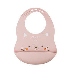 Busbane francesi del collettore di Cacoon Cat Fox Printed Silicone Food per le alimentazioni della prima colazione del bambino