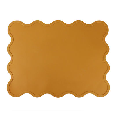Stuoie di posto personali libere del silicone di PBA, stuoia 30cm del silicone del tavolo da pranzo 40cm