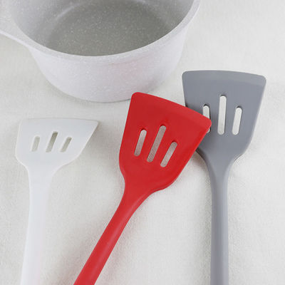 Gray White Colors Silicone Kitchenware rosso ha messo la prova calda della spatola con colore di Panton