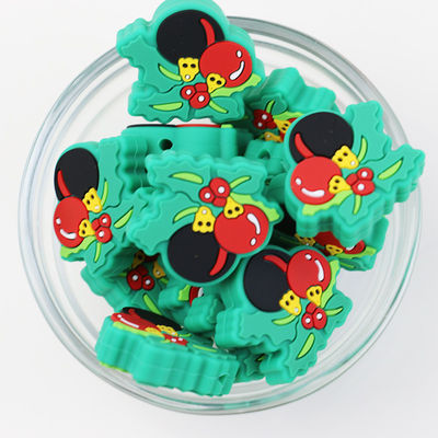 Perline di Natale in silicone personalizzate