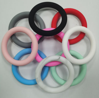 Perle focali del giunto circolare del silicone all'ingrosso di PISSEN per i keychains di DIY