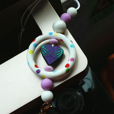 L'abitudine della fabbrica di BSCI ha stampato i focals che del silicone il bambino non tossico borda la cassaforte libera ed il divertimento di BPA per i bambini