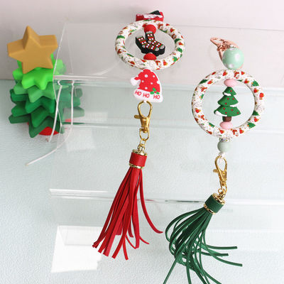 Il silicone ha stampato la O Ring Beads per tutta la catena chiave di uso DIY della gente o l'altra decorazione