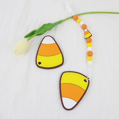 Silicone molle e flessibile Teether per 0-36 mesi del bambino DIY del silicone di keychains del teether per Halloween
