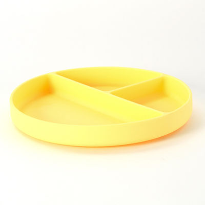 Piastrine riutilizzabili del bambino del silicone messe per il padellame dei bambini