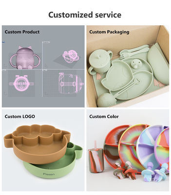 Le multi stoviglie del silicone di scopo hanno fissato non l'uso versatile del bastone
