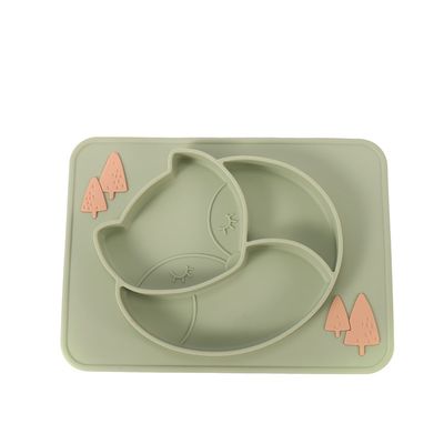 Piatti di silicone per bambini non tossici Materiale sicuro e durevole