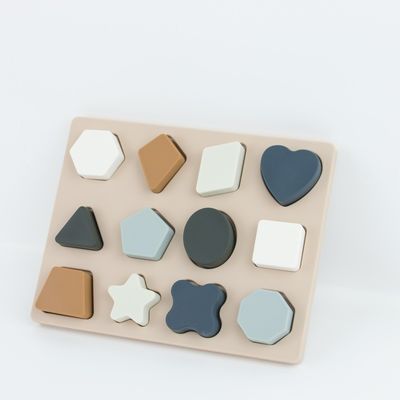 Puzzle in silicone non tossico con design casuale - Sicurezza garantita